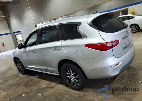 2013 Infiniti Jx35 Base z USA, uszkodzony, nr VIN 5N1AL0MN9DC305238